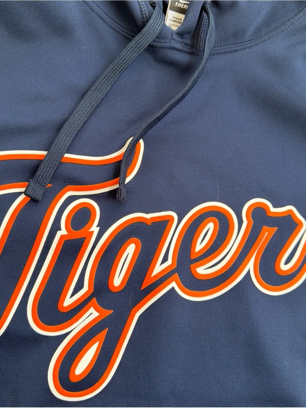 Nike Men’s Detroit Tigers Therma Fit Hoodie Logo Size XL